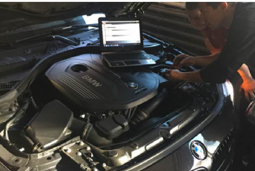 Service am Auto stattfinden